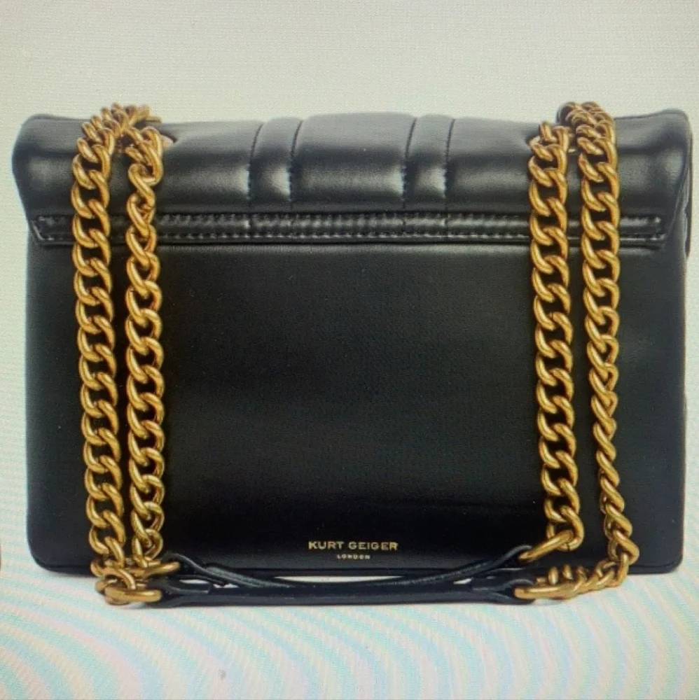 - KURT GEIGER Kensington Large Leather Bag KURT GEIGER LONDON - Picture 12 of 16